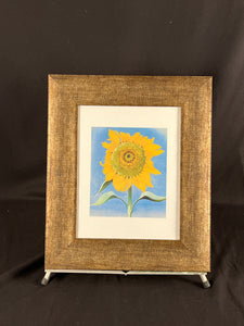 Georgia O'Keeffe "Sunflower New Mexico" Framed Print