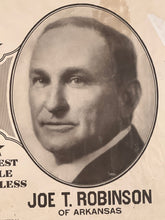 Alfred E. Smith & Joe T. Robinson Regular Democratic Nomination Poster