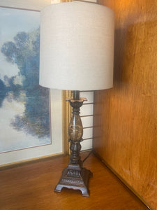 Small Lamp w/ Faux Marble
