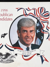Bob Dole & Jack Kemp Campaign Poster