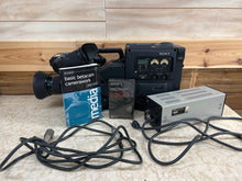 Sony DXC-537A Betacam Camcorder w/ adapter, manual, extra video tape