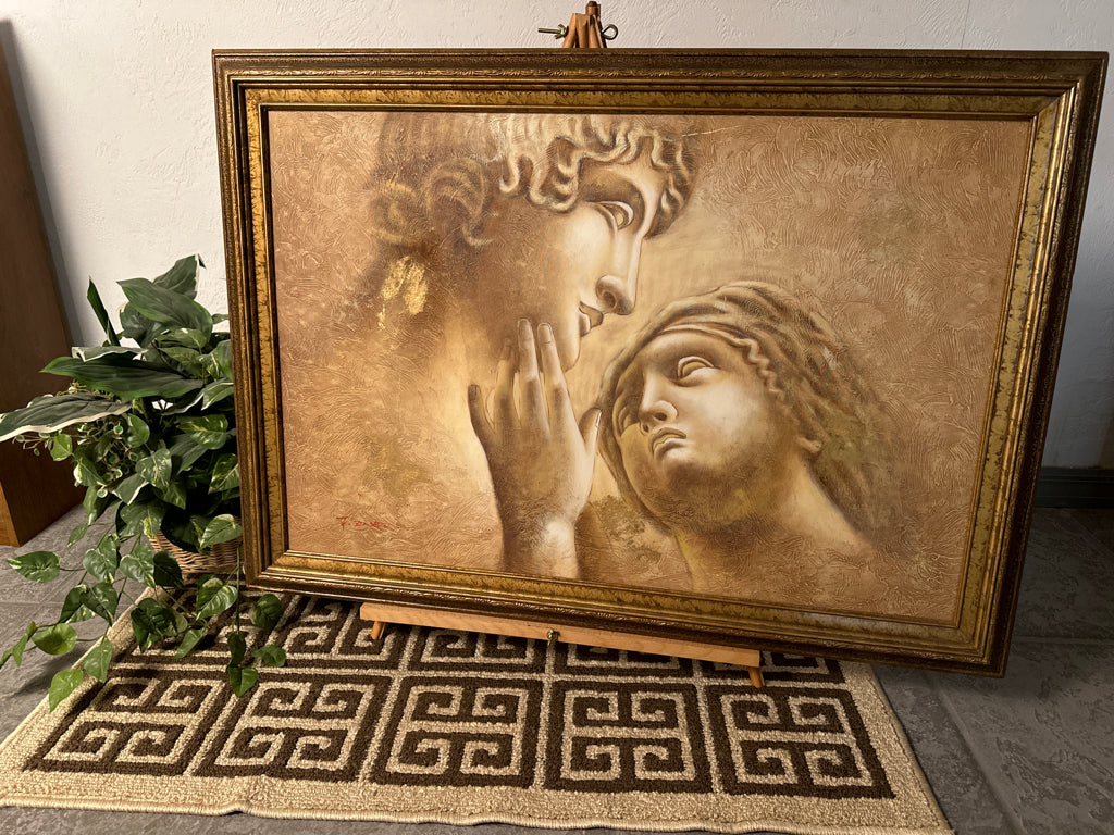 F. Edward Greek/Roman Oil Painting