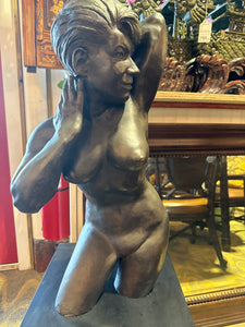 Bronze Nude on Base