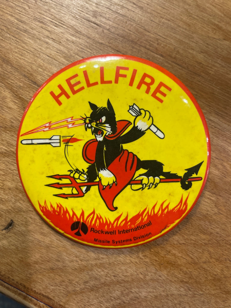 Vintage 1980s Hellfire Rockwell International Missile Systems