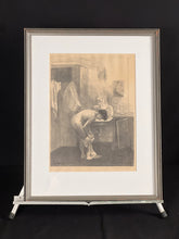 "Nude in Interior" | Raphael Soyer (Lithograph, Signed, 19"×15")