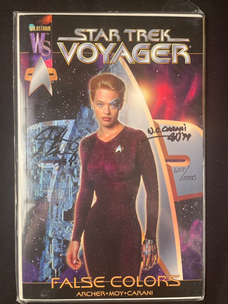 Star Trek Voyager False Colors Signed w/ COA