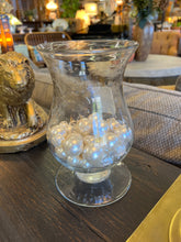 Decorative Seeded Glass Jar