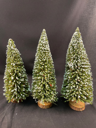 Dept 56 Village Cedar Pines Set of 3