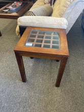 Glass insert End Table
