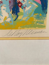 LeRoy Neiman "Frazier - Foreman, Jamaica, 1973" Signed Serigraph