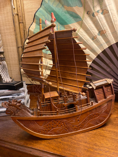 Asian Wooden Boat
