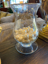 Decorative Seeded Glass Jar