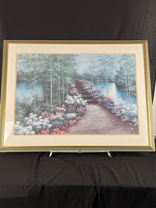 Diane Romanello "Bridge of Flowers" Print