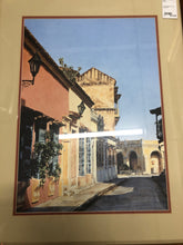 Framed Watercolor Print | Street View