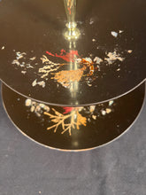 Black Asian 2 Tier Plate