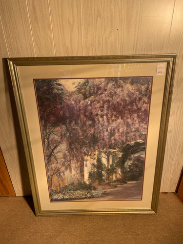 Signed Piet Bekaert Forest Scene Print