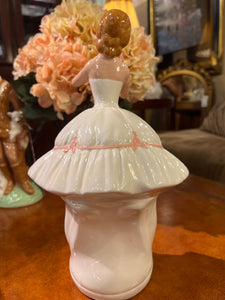 Vintage Porcelain Ballerina Figurine