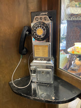 Vintage Phone Booth With Local Phone Number