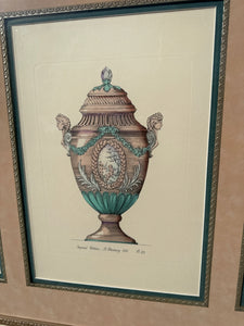 Tripple Panned Print of Vases