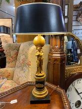 Napoleon Bonaparte Lamp w/ Black Shade