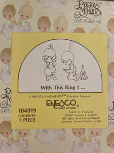 1987 "With This Ring I..." Precious Moments