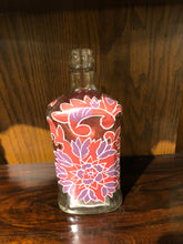 Hand Painted Glass Bottle