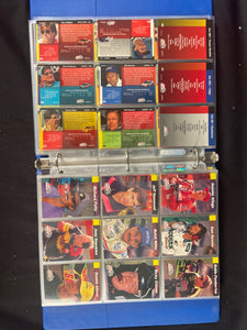 1993 Finish Line Racing Cards In Binder