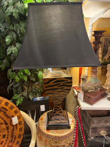 Animal Print Ceramic Lamp