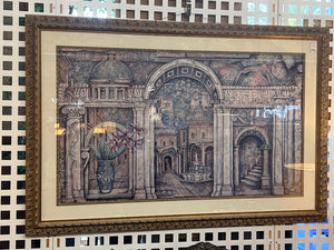 "Palacio" Large Roman Print