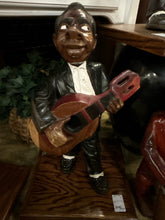 Cuban Hand Carved Guitar Player
