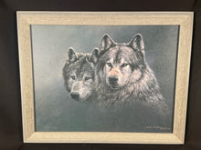 Signed Print of Two Wolves