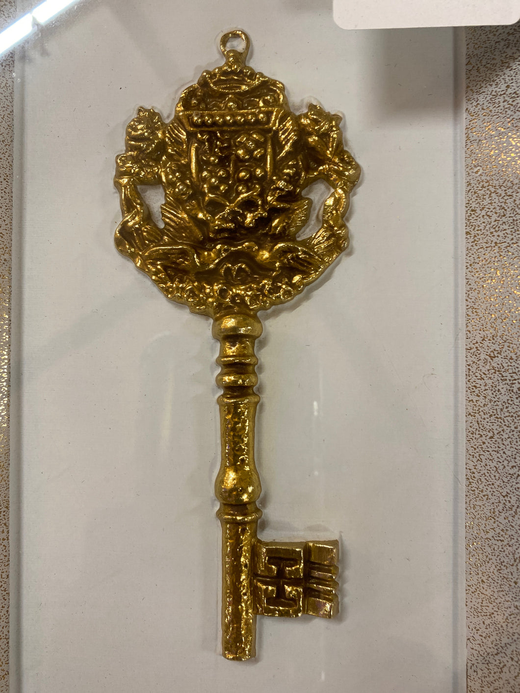 Vintage Framed Gold Keys