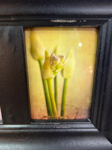 Double Framed Flowers With Easel
