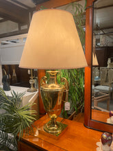 Brass Urn-Style Lamp
