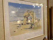 Paranoic Village- Salvador Dali limited edition Hand Colored Etching