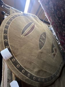 Vasco DeGama Designed Rug (Indian Symbols) Round