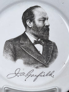 James Garfield Commemorative Plate