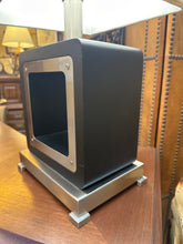 Black and Silver Modern Square Lamp