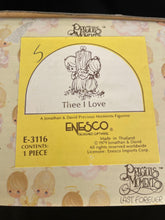 1979 "Thee I Love" Precious Moments