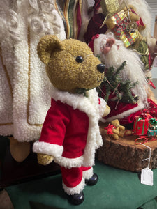 Teddy Bear in Santa Suit