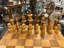 Jumbo Carved Wood Chess Set