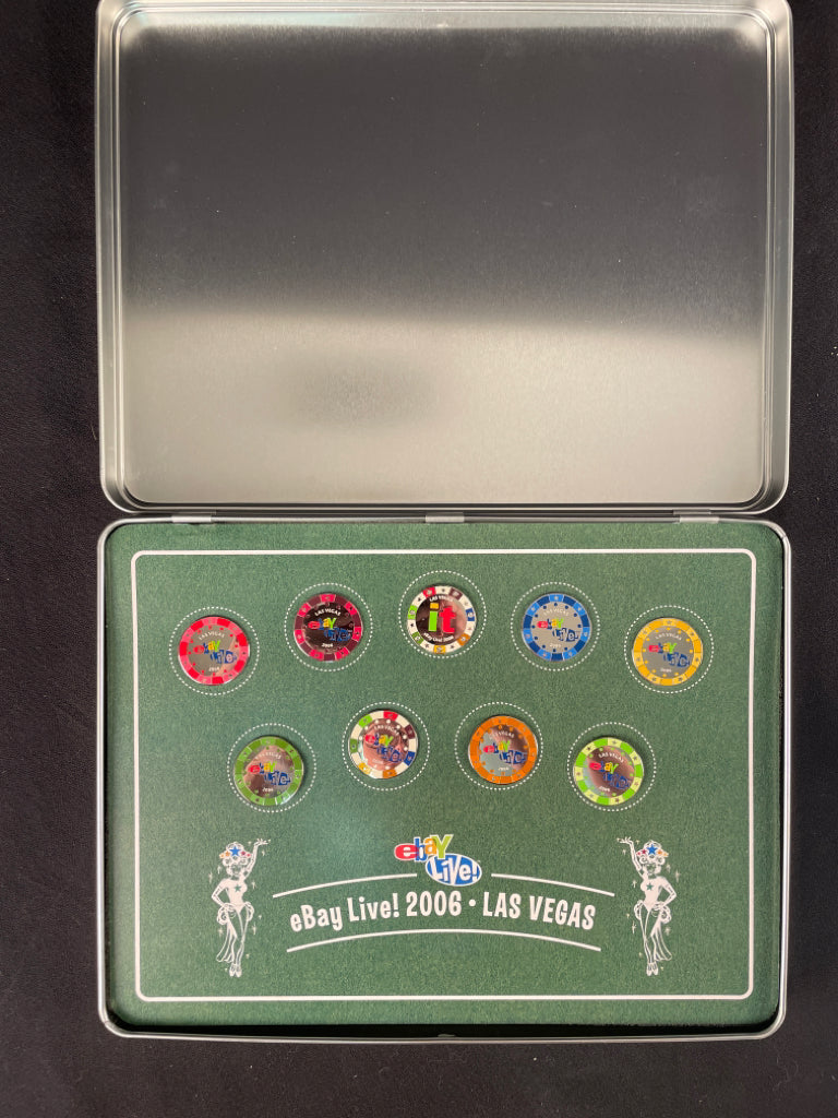 2006 eBay Live Player Collection Pin Set