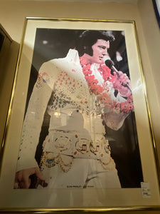 Framed Elvis Print