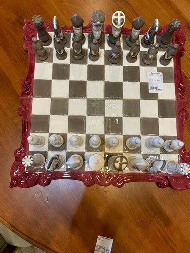 Ceramic Chess Set and Board