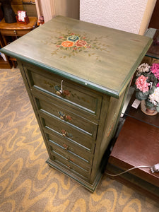 Painted 6 Drawer Lingerie Cabinet
