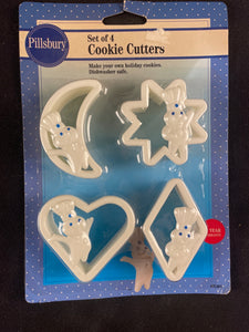 Pillsbury Set of 4 Cookie Cutters