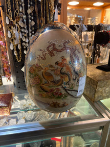Japanese Royal Satsuma Porcelain Egg