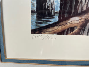 "Cache River Greenheads" James Partee Jr. Signed Print (Light Damage)