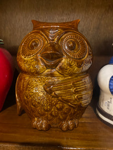 Mid Century Wise Owl Cookie Jar #204 USA/Mc Coy Cookie Jar