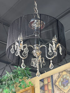 Modern Chandelier With Crystals